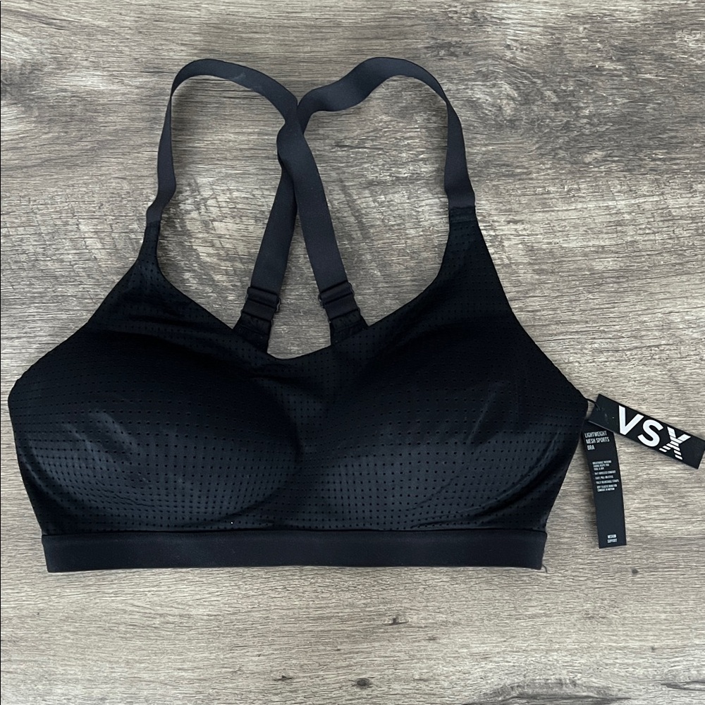 VSX Sleek Black Sports Bra